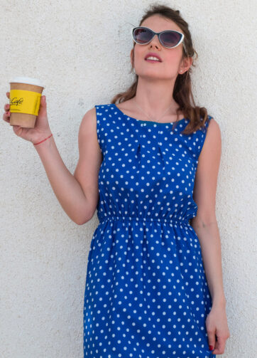 Pois short dress