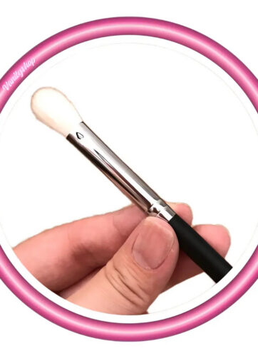 BROCHA OJOS BRUSH PALO DE ROSA AFOZ